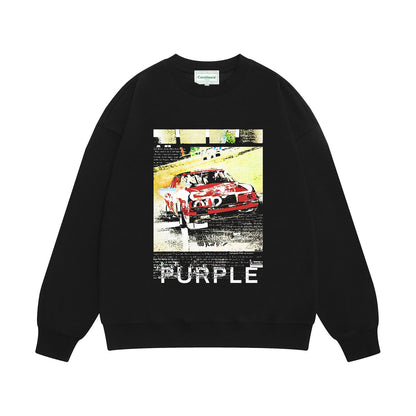 Purple  Sweatshirt