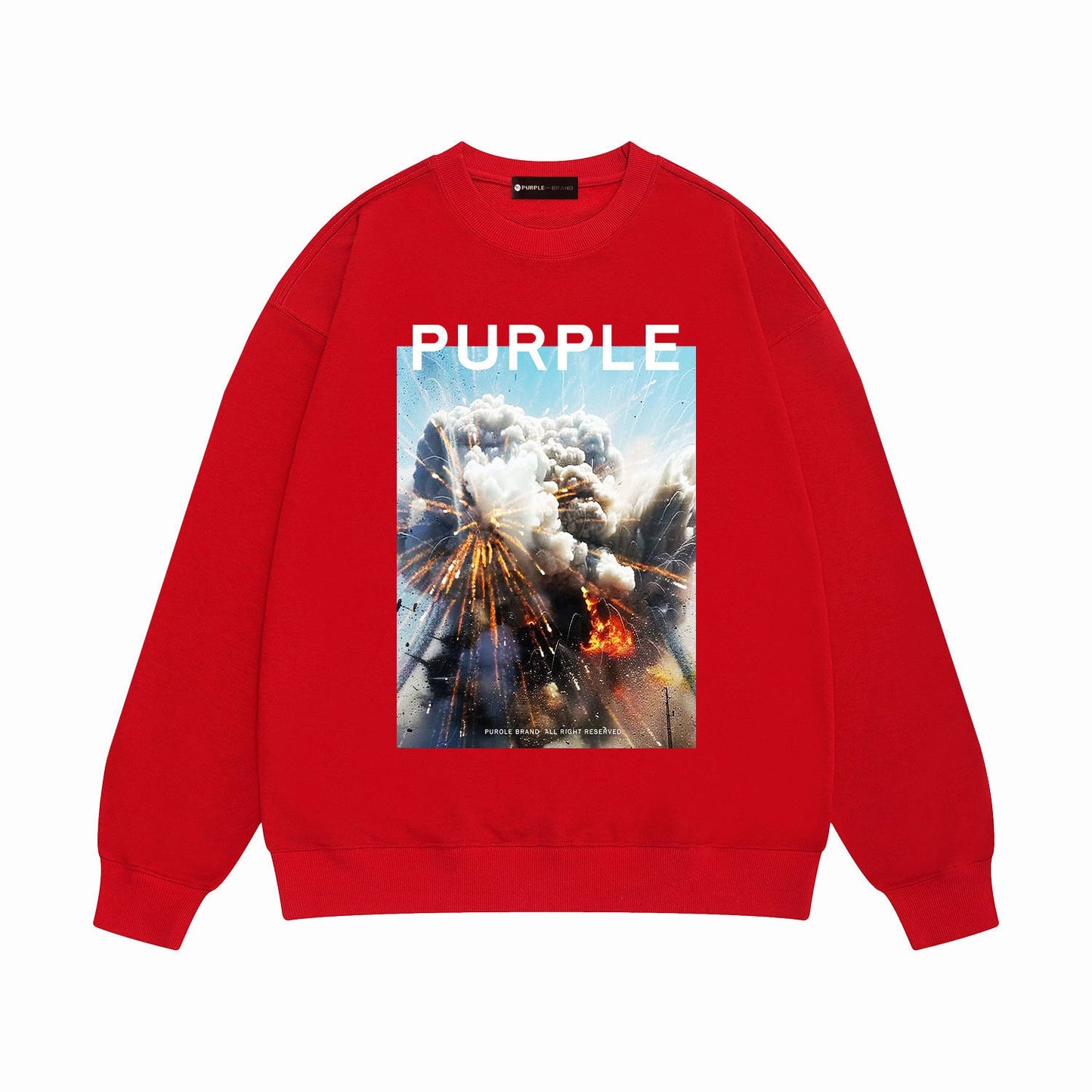 Purple  Sweatshirt