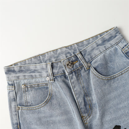 Chrome Hearts Iconic Denim Jeans - Legendary Luxury Streetwear