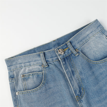 Chrome Hearts Heritage Denim Jeans - Timeless Designer Luxury