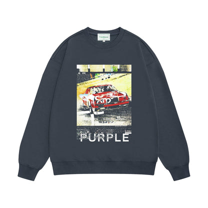 Purple  Sweatshirt
