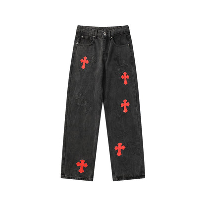 Chrome Hearts Artisan Denim Jeans - Handcrafted Designer Excellence