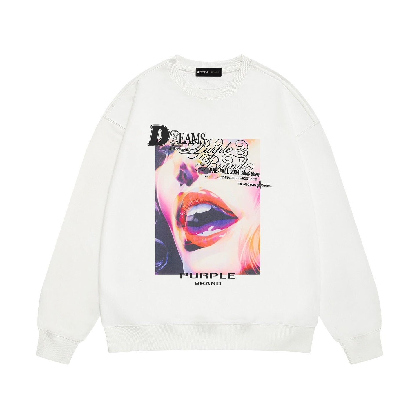 Purple  Sweatshirt