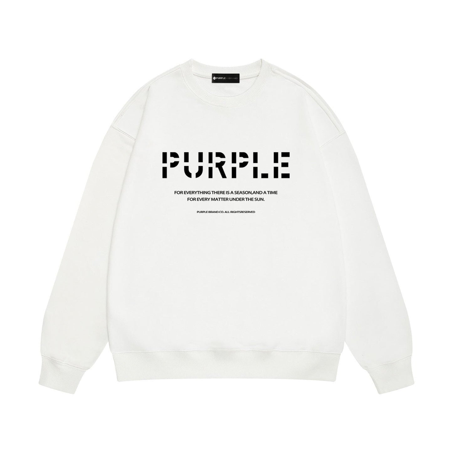 Purple  Sweatshirt